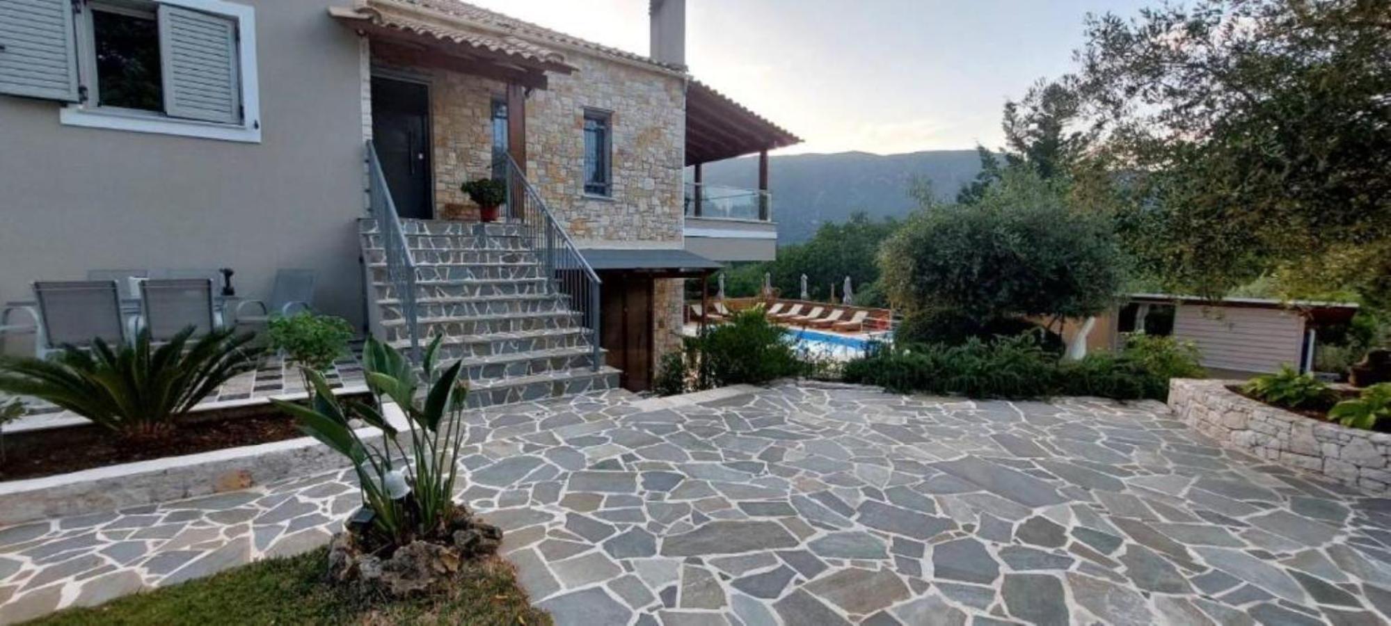 Áno Korakiána Petra House 빌라 외부 사진